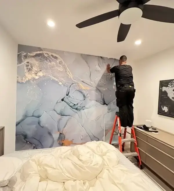 Modern Bedroom Wallpaper UAE