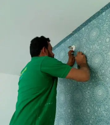 Cost-Effective Wallpaper Fixing & Installation