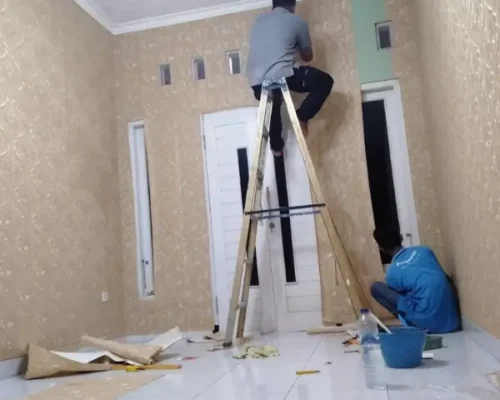 Custom Wallpaper Fixing & Installation