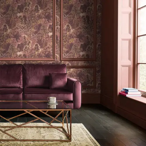 Light Absorber Living Room Wallpapers UAE