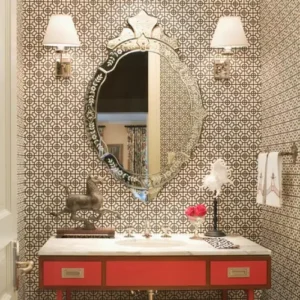 bathroom wall coverings