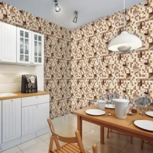 luxury wallpaper for kitchen Dubai